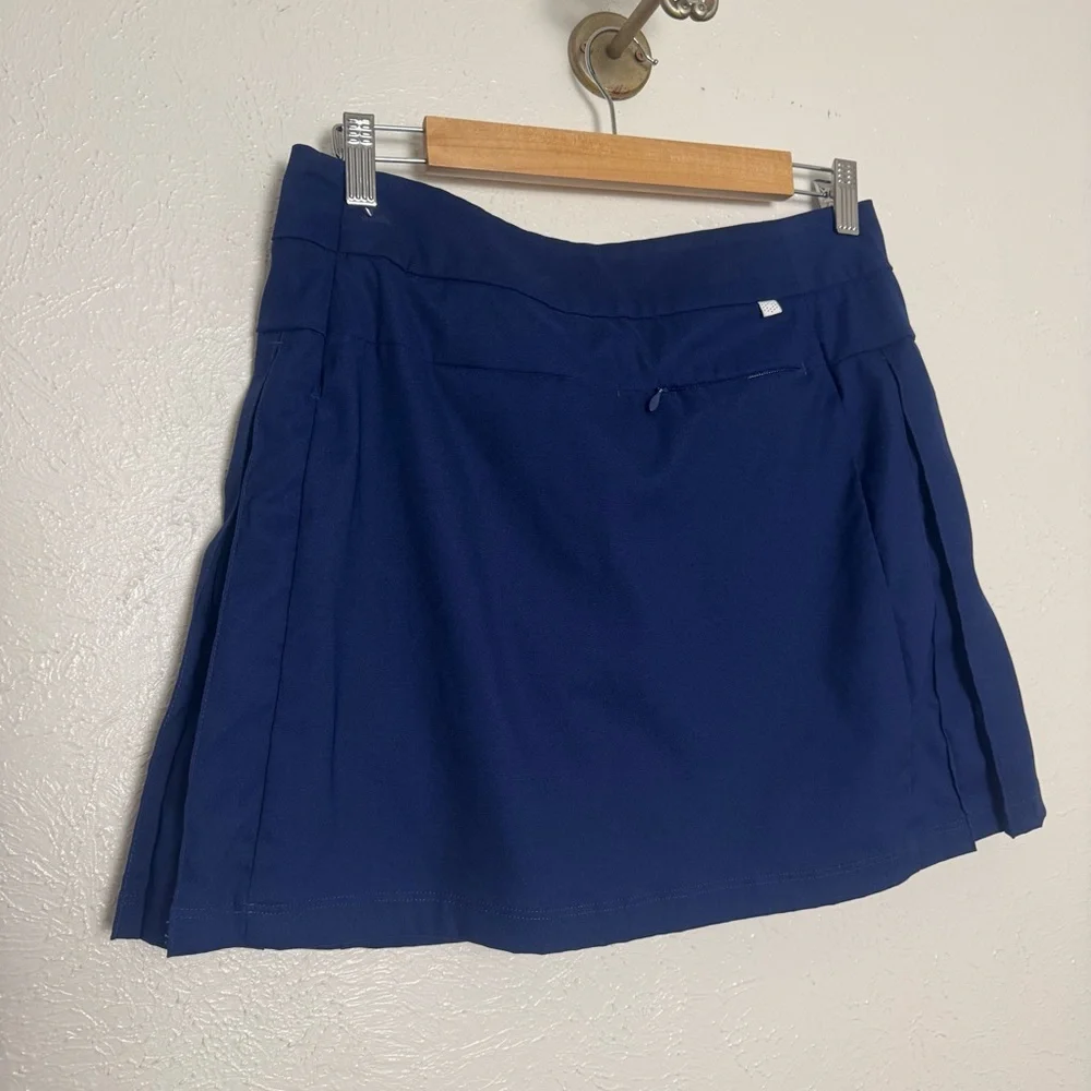 Puma Navy Blue‎ Side Pleated Skort - Picture 3 of 10
